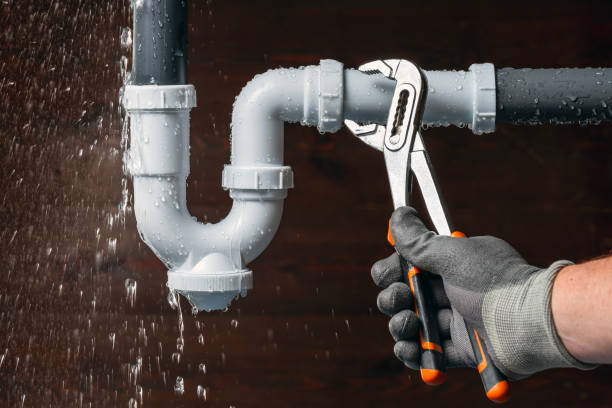 Professional Emergency Plumber technician working in Blawenburg, NJ